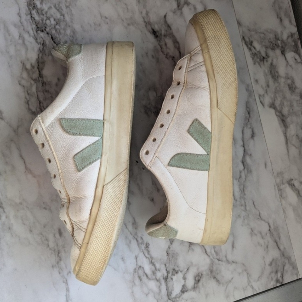 Veja Sneakers Suede Green Size 37/6